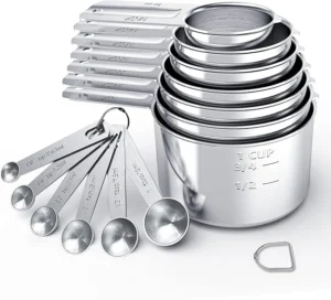 Measuring Cups and Spoons for Baking