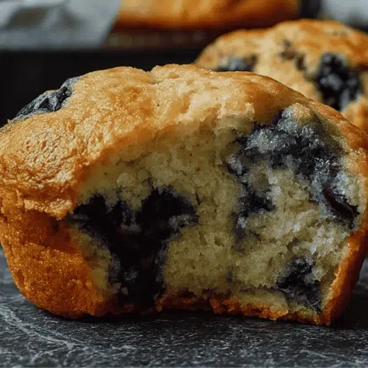 Moist Blueberry Muffin Recipe With Yogurt