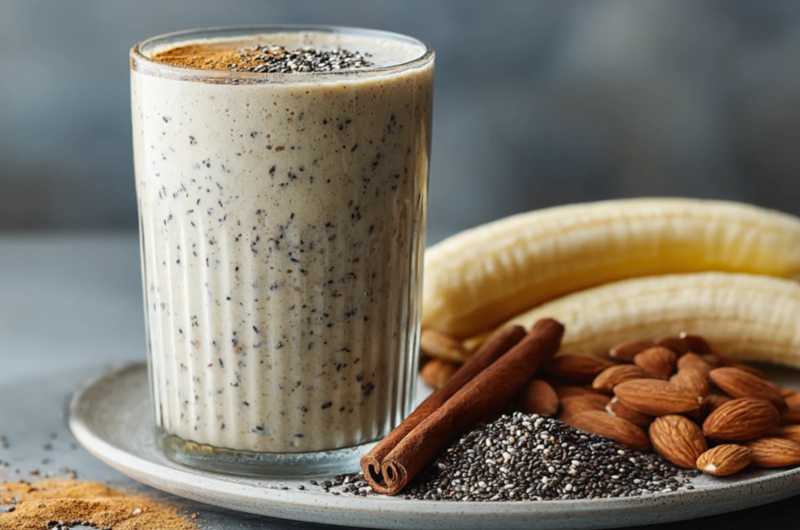 Chia Banana Boost Tropical Smoothie Copycat Recipe