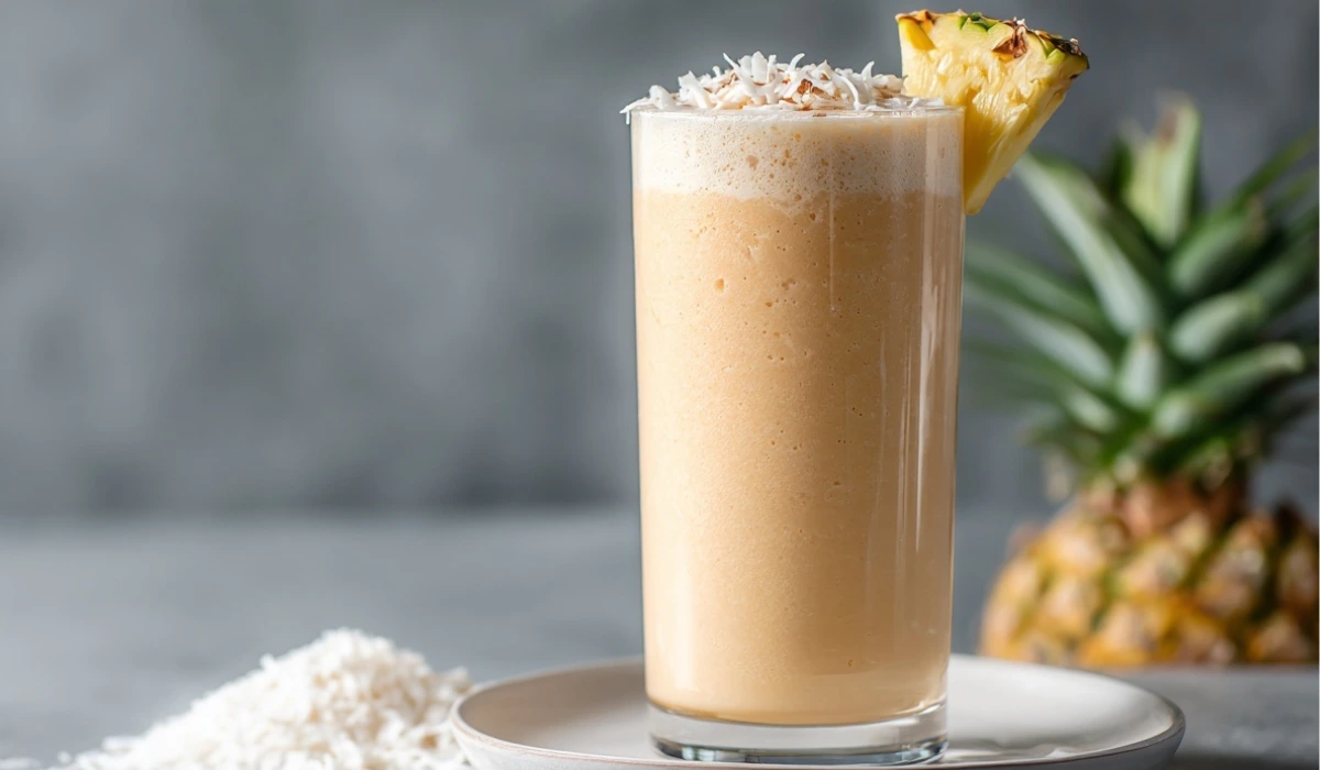Bahama Mama Tropical Smoothie (Copycat) Light & Low-Sugar