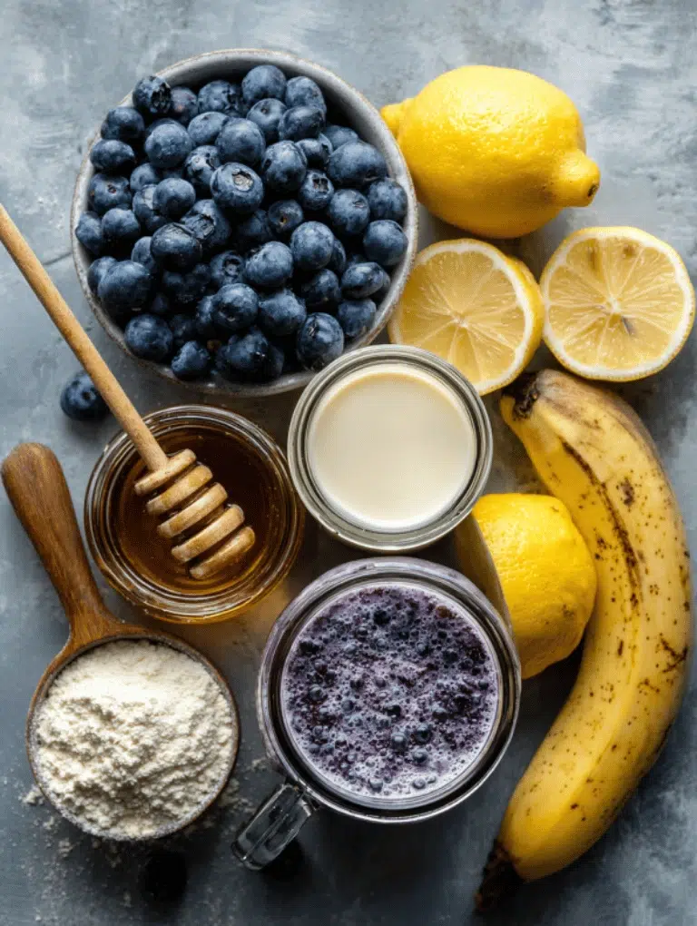 Blueberry Lemonade Smoothie