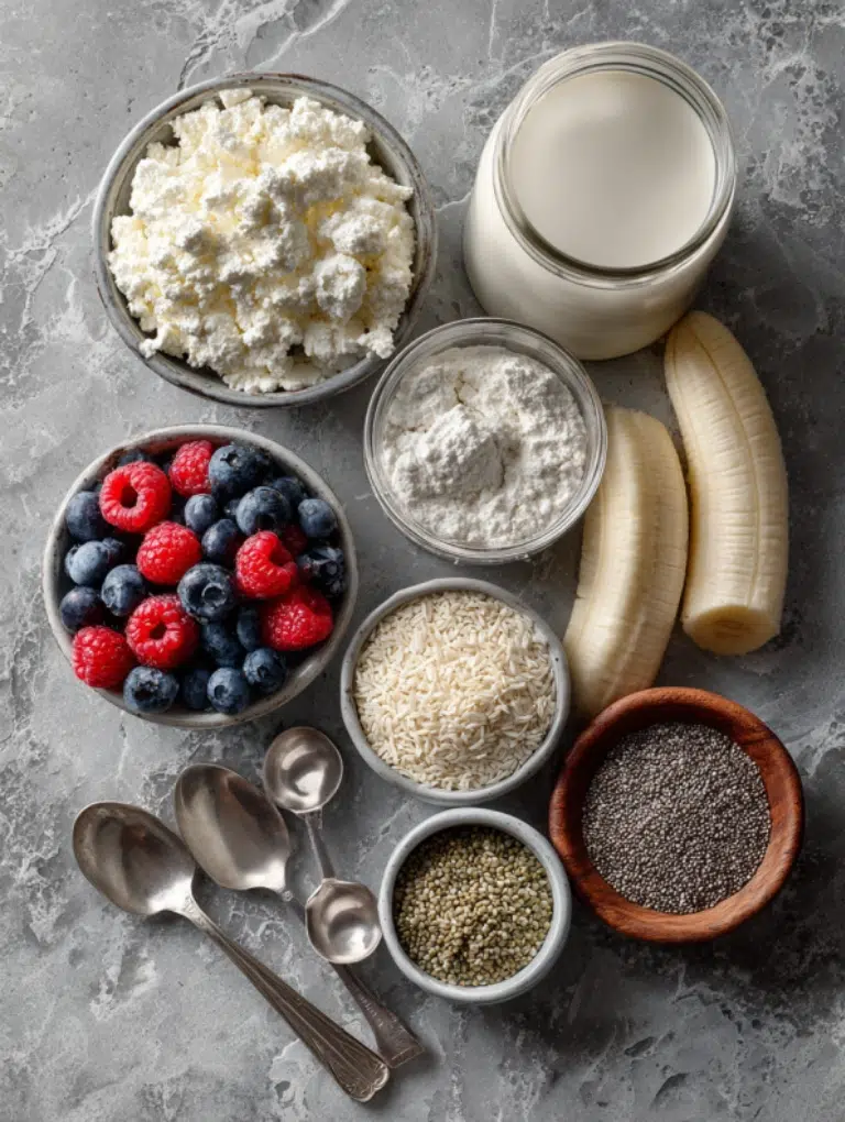 Cottage Cheese Smoothie Bowl