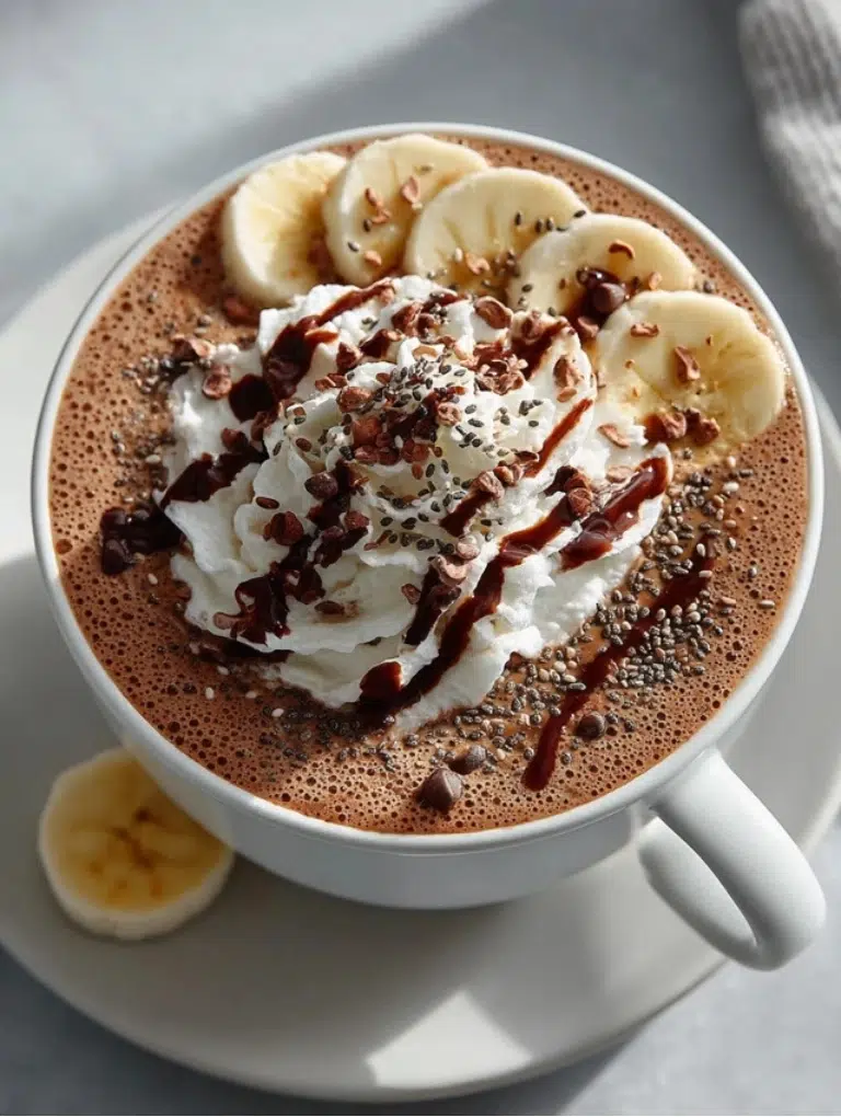 Three versions of the smoothie – protein-packed in a tall glass, dairy-free in a mason jar, and a thick smoothie bowl topped with granola and banana slices.