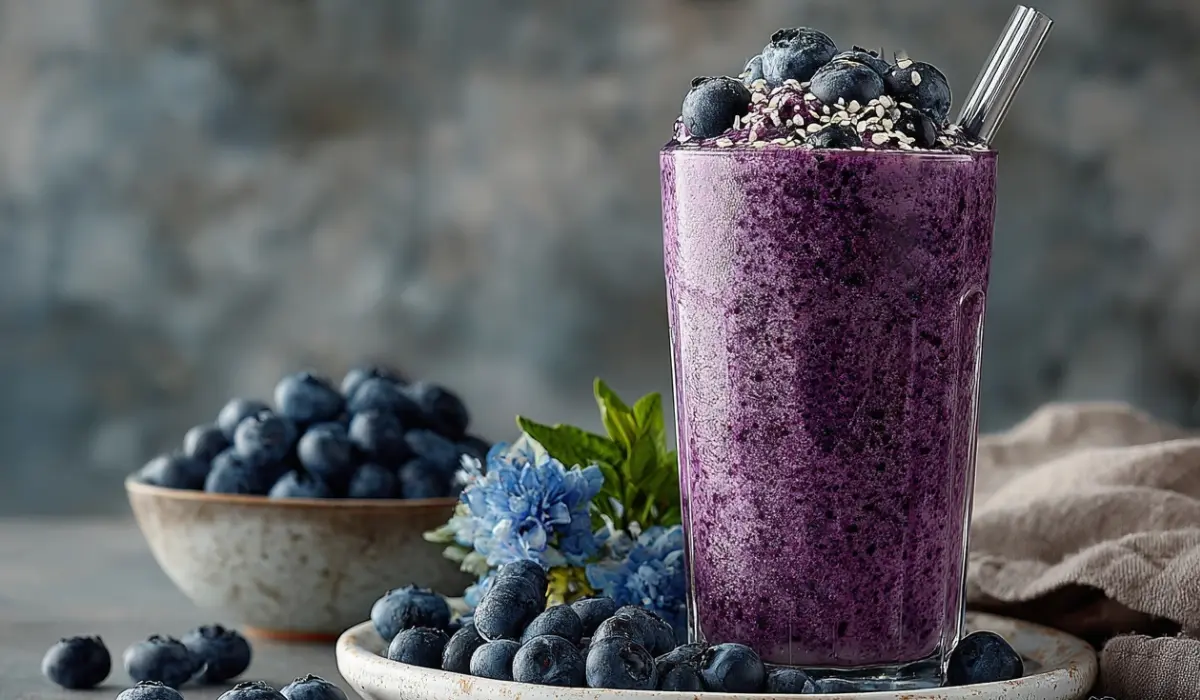Blueberry Bliss Tropical Smoothie (Copycat)