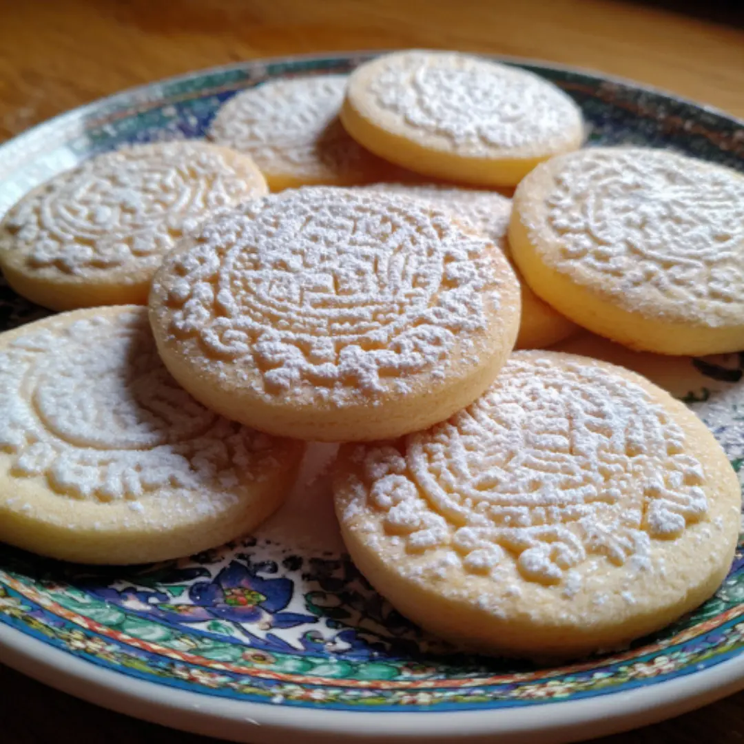 Creamy homemade dessert on a white plate placed on a gray kitchen countertop with soft natural lighting.